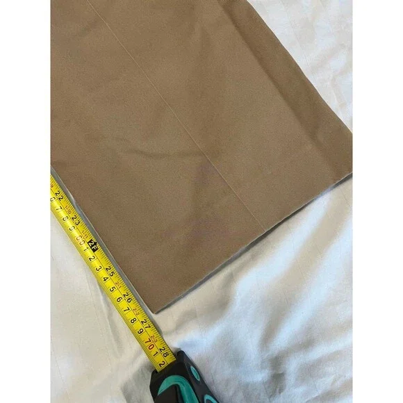 LL Bean Men's Double L Khaki Chinos Standard Fit Flat Front Pants Size 37 - Picture 8 of 8